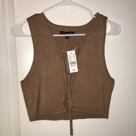 Kendall and Kylie Tie Up Top - Picture 2 of 4